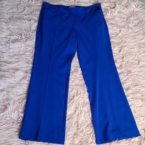 New York & Co STRETCH Colbalt Blue Trouser Pants 14